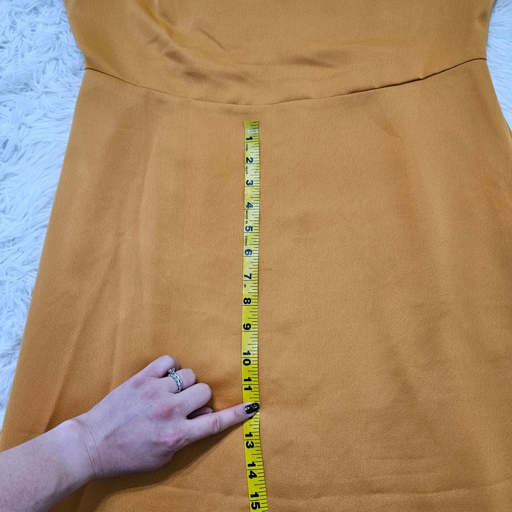 Banana Republic Gold Midi Dress - Picture 9 of 12